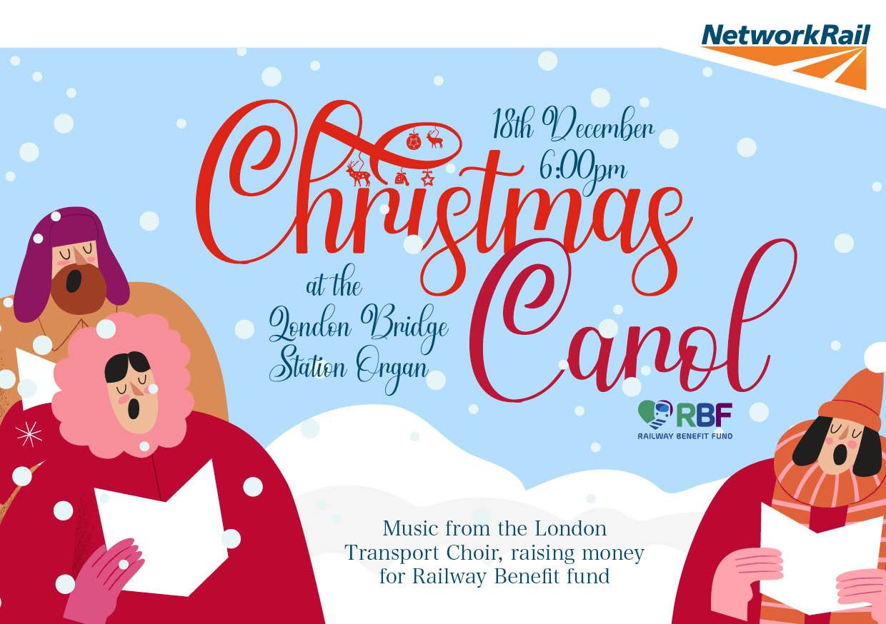 Christmas Carol Concert at London Bridge Railway Benefit Fund